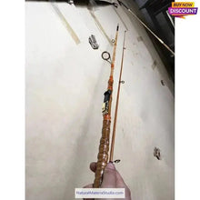 이미지를 갤러리 뷰어에 로드 , L7.8ft-10.8ft Hand-Made Traditional tenkara Bamboo Fishing Rods (3 + 1 Free Tip, Total 4 pcs)-NaturalMateriaStudio-NaturalMateriaStudio

