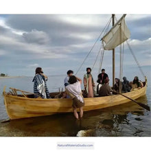 Load image into Gallery viewer, Handmade L10-26ft wooden boats can be customized to any specification(3-8adults)-NaturalMateriaStudio-NaturalMateriaStudio
