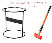 Cargar imagen en el visor de la galería, SteelForce Pro High-Efficiency Heavy Duty Manual Log Splitter &amp; Large Dia. Bamboo Cutter with Safety Hammer Set NaturalMateriaStudio
