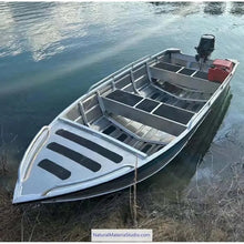 Load image into Gallery viewer, L10-26ft Customized Aluminum Alloy Boats for Tourism and Fishing(3-8adults)-NaturalMateriaStudio-NaturalMateriaStudio
