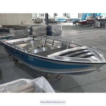 Cargar imagen en el visor de la galería, L10-26ft Customized Aluminum Alloy Boats for Tourism and Fishing(3-8adults)-NaturalMateriaStudio-NaturalMateriaStudio
