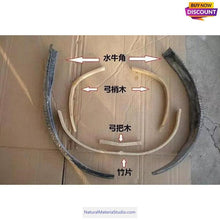 이미지를 갤러리 뷰어에 로드 , L160CM(63")Vaired size Assemble Bamboo Strips (0.5x4-5cm) for Bows &amp; Boat frame building-NaturalMateriaStudio-NaturalMateriaStudio
