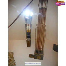 Ladda upp bild till gallerivisning, L33.5"/85cm 25-60#Unique Assembled TIGER Five-Splice Tonkin Bamboo Arrow Shafts Rare Craftsmanship for Ultimate Precision&amp;Customizable-NaturalMateriaStudio-NaturalMateriaStudio
