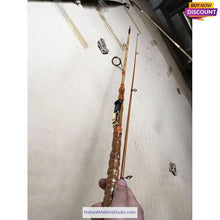 Load image into Gallery viewer, L7.8ft-10.8ft Hand-Made Traditional tenkara Bamboo Fishing Rods (3 + 1 Free Tip, Total 4 pcs)-NaturalMateriaStudio-NaturalMateriaStudio
