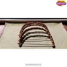 Load image into Gallery viewer, Large vaired size and shape Bamboo Semi Circle purse handles-NaturalMateriaStudio-NaturalMateriaStudio
