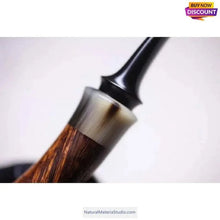 Cargar imagen en el visor de la galería, Length 6.0-8.0cm Varied Dia. 1.2-2.5cm Bufallo/Yak natural colourful horn solid rolls for pipemakers-NaturalMateriaStudio-NaturalMateriaStudio

