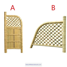 Load image into Gallery viewer, Modern vaired styles and sizes(W180cmXH120cm) Japanese bamboo door /garden entrance customizable-NaturalMateriaStudio-NaturalMateriaStudio
