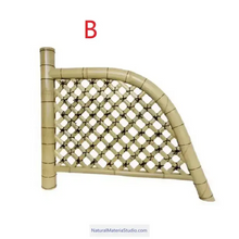 Cargar imagen en el visor de la galería, Modern vaired styles and sizes(W180cmXH120cm) Japanese bamboo door /garden entrance customizable-NaturalMateriaStudio-NaturalMateriaStudio
