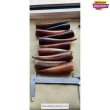 Cargar imagen en el visor de la galería, Offer African &amp; Tibetan Yak Horn Tips Big End Dia.2.0cm/0.79", L10cm/3.94" more-NaturalMateriaStudio-NaturalMateriaStudio
