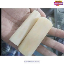 Carica l'immagine nel visualizzatore di Gallery, Outer Dia.17-32mm Natural Yak Bone Rolls - Ideal for Crafting Rings, Knife and Pipe Accessories-NaturalMateriaStudio-NaturalMateriaStudio
