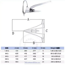 Cargar imagen en el visor de la galería, Premium Anchors 316 Stainless Steel Delta Style &amp; Roll-Bar Plow – Customizable Safe Holding for Yachts &amp; Boats-NaturalMateriaStudio-NaturalMateriaStudio
