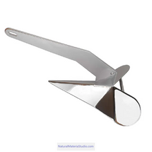 Carica l'immagine nel visualizzatore di Gallery, Premium Anchors 316 Stainless Steel Delta Style &amp; Roll-Bar Plow – Customizable Safe Holding for Yachts &amp; Boats-NaturalMateriaStudio-NaturalMateriaStudio
