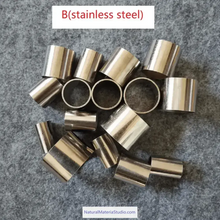 Load image into Gallery viewer, Premium Metal Cane Connectors and Decorative parts with Free Anti-Skid Pad – Ideal for DIY &amp; Repairs-NaturalMateriaStudio-NaturalMateriaStudio
