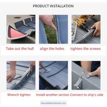 이미지를 갤러리 뷰어에 로드 , Premium Silicone Sealing Strip for Folding &amp;Sectional Boats – 4×10mm size can be customized-NaturalMateriaStudio-NaturalMateriaStudio
