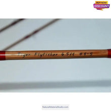 Load image into Gallery viewer, Premium Tigerfisher Bamboo Fly Rod - 6'5” 4/5 wt-NaturalMateriaStudio-NaturalMateriaStudio
