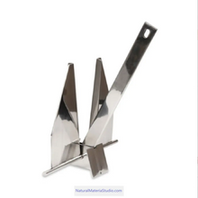 Carica l'immagine nel visualizzatore di Gallery, Premium Vaired Folding Grapnel Anchor &amp; Danforth Anchor 316 Stainless Steel (0.7–40 kg for boats ≤15m Customizable)-NaturalMateriaStudio-NaturalMateriaStudio
