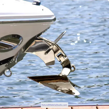 Cargar imagen en el visor de la galería, Premium Varied CQR Anchor &amp; Bruce Anchor 316 Stainless Steel (1.0–40 kg for yachts ≤15 m Customizable)-NaturalMateriaStudio-NaturalMateriaStudio
