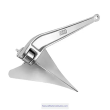 Cargar imagen en el visor de la galería, Premium Varied CQR Anchor &amp; Bruce Anchor 316 Stainless Steel (1.0–40 kg for yachts ≤15 m Customizable)-NaturalMateriaStudio-NaturalMateriaStudio
