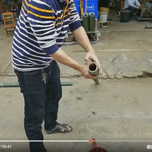 Cargar y reproducir el video en el visor de la galería, Cortador de división de bambú de alta eficiencia para arcos de bambú, cañas de pescar con mosca y procesamiento artesanal
