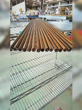 Load and play video in Gallery viewer, L33.5&quot;/85cm 25-60#Unique Assembled TIGER Five-Splice Tonkin Bamboo Arrow Shafts Rare Craftsmanship for Ultimate Precision&amp;Customizable
