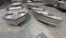 비디오를 갤러리 뷰어 L10-26ft Customized Aluminum Alloy Boats for Tourism and Fishing(3-8adults)에 로드 및 재생
