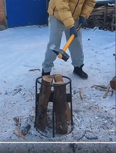 Cargar y reproducir el video en el visor de la galería, Divisor de Leña Manual SteelForce Pro de Alta Resistencia con Juego de Martillo de Seguridad
