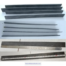 Cargar imagen en el visor de la galería, Provides rare Length 50-65cm of buffalo horn strips/slices used in making horn bows-NaturalMateriaStudio-NaturalMateriaStudio
