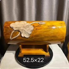 Carregar imagem no visualizador da Galeria, Rare Golden Silk Nanmu Wood Blanks – Multiple Sizes &amp; Custom Cut Available NaturalMateriaStudio
