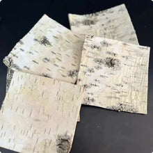 Load image into Gallery viewer, Rare Large Birch Bark Sheets 11.8"X15.7" /30X40cm &amp; 11.8"X19.6"/30X50cm for Crafting and Home Decor NaturalMateriaStudio
