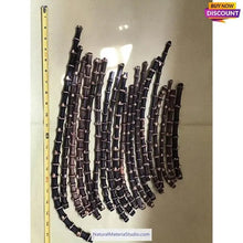 Cargar imagen en el visor de la galería, Selected Black/Brown Bamboo Roots L8-50cm Dia.0.8-1.5cm for Pipe Makers-NaturalMateriaStudio-NaturalMateriaStudio
