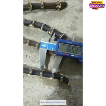 Cargar imagen en el visor de la galería, Selected Black/Brown Bamboo Roots L8-50cm Dia.0.8-1.5cm for Pipe Makers-NaturalMateriaStudio-NaturalMateriaStudio
