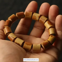 Carica l'immagine nel visualizzatore di Gallery, Selected D 0.4-1.3cm L18-150cm Red and Black speckled/Spot Bamboo Stems for Pipe Makers&amp;Crafts making-NaturalMateriaStudio-NaturalMateriaStudio
