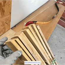 Carica l'immagine nel visualizzatore di Gallery, Selected Different Specifications and Sizes of Moso Bamboo Strips/Laminates/Slices for Making Horn Bows and Bamboo Bows-NaturalMateriaStudio-NaturalMateriaStudio
