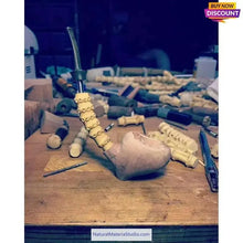 Cargar imagen en el visor de la galería, Selected L3"-6"(8-20cm)Dia.0.35"-0.5"(0.8-1.8cm) Professional Narrow Knuckles Bamboo for Pipe Makers-NaturalMateriaStudio-NaturalMateriaStudio
