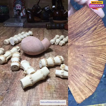 Cargar imagen en el visor de la galería, Selected Premium Bamboo roots with dense knots for Pipe Makers - Wholesale-NaturalMateriaStudio-NaturalMateriaStudio
