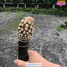 Cargar imagen en el visor de la galería, Selected Premium Black Bamboo Sticks (145cm-155cm) for Crafting Walking/Hiking Canes/Shakuhachi/Flutes（90-95cm)-NaturalMateriaStudio-NaturalMateriaStudio
