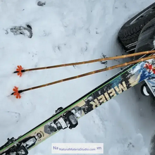 Load image into Gallery viewer, Selected Premium Hand-Straightened Dia.1.6–1.8 cm Length 125cm-145cm Tonkin Bamboo for DIY Ski Poles &amp;Outdoor Gear Hiking/walking sticks-NaturalMateriaStudio-NaturalMateriaStudio
