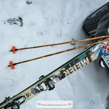 Load image into Gallery viewer, Selected Premium Hand-Straightened Dia.1.6–1.8 cm Length 125cm-145cm Tonkin Bamboo for DIY Ski Poles &amp;Outdoor Gear Hiking/walking sticks-NaturalMateriaStudio-NaturalMateriaStudio
