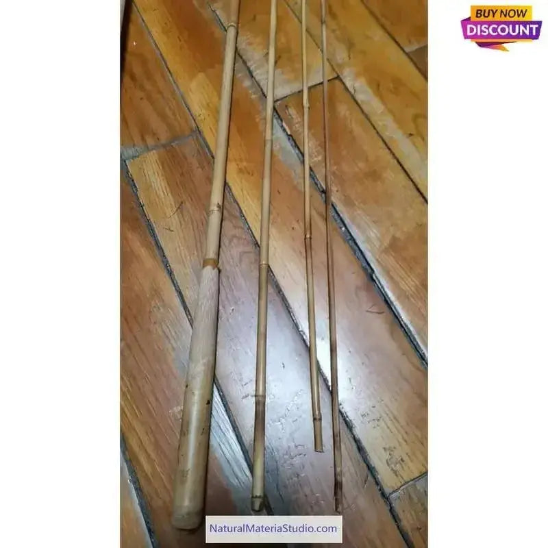 12 ft bamboo fishing pole Lucana 7-12ft A Powder BnM Jointed Bamboo Cane Poles