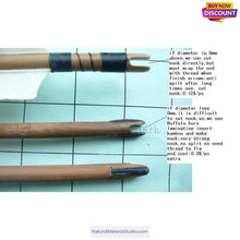 Lade das Bild in den Galerie-Viewer, Small Size L10*W2.4cm Mixed Horn Scales for Crafting-NaturalMateriaStudio-NaturalMateriaStudio
