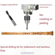 이미지를 갤러리 뷰어에 로드 , Special Dia.5.0-15.0mm drilling bits for shakuhachi and bamboo flute hole drilling-NaturalMateriaStudio-NaturalMateriaStudio

