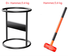 이미지를 갤러리 뷰어에 로드 , 스틸포스 프로 중장비 수동 통나무 쪼개기기 안전 해머 세트 포함
