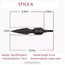 Load image into Gallery viewer, Supply Different Types Whistle Arrowheads for Interchangeable Arrows –Unique Sound Effects-NaturalMateriaStudio-NaturalMateriaStudio
