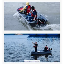 Cargar imagen en el visor de la galería, Supply PPR L2.3-4.4meters (7.6-14.5ft) Vehicle-mounted portable folding boats(2-5adults)+Free Ultimate Boating Companion Kit-NaturalMateriaStudio-NaturalMateriaStudio
