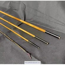 Cargar imagen en el visor de la galería, Selected Semi-Finished&amp;Finished Tonkin Tenkara Bamboo Pole Kits L8.8ft-11.9ft for DIY Fishing Rod Crafting-NaturalMateriaStudio-NaturalMateriaStudio

