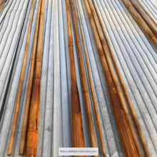Cargar imagen en el visor de la galería, Selected Semi-Finished&amp;Finished Tonkin Tenkara Bamboo Pole Kits L8.8ft-11.9ft for DIY Fishing Rod Crafting-NaturalMateriaStudio-NaturalMateriaStudio
