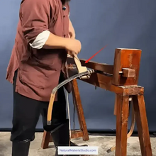 Load image into Gallery viewer, Traditional Bow Maker's Tool Set – Lever Press &amp; String Guide for Horn and Composite Bows-NaturalMateriaStudio-NaturalMateriaStudio
