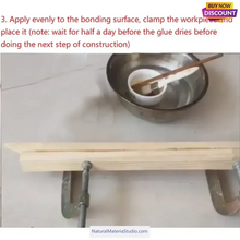 Carica l'immagine nel visualizzatore di Gallery, Traditional Natural and Eco-Friendly Bone Glue for DIY projects bedroom furniture production-NaturalMateriaStudio-NaturalMateriaStudio
