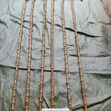 Load image into Gallery viewer, Unique Supplies Rare &amp; Precious Chaplin&amp;Arabic style bamboo root sticks L105cm(41.3")Dia.(1.1-1.8cm)-NaturalMateriaStudio-NaturalMateriaStudio
