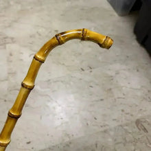 Load image into Gallery viewer, Unique Supplies Rare &amp; Precious Chaplin&amp;Arabic style bamboo root sticks L105cm(41.3")Dia.(1.1-1.8cm) NaturalMateriaStudio
